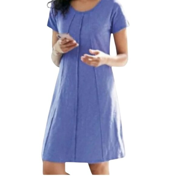 Soft Surroundings Marchesa Dress A Line Sustainable Exposed Seam Dress Size 1X - Picture 5 of 11